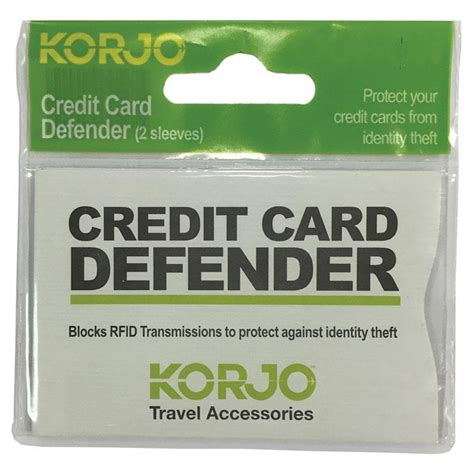 korjo rfid credit card defender|protect your credit card wallet.